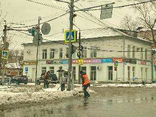 «Автодорсфера» Белогорска ликвидирует последствия снежного циклона 