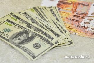 Фальшивые доллары обнаружили банкиры в Приамурье