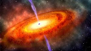 Ученые нашли гигантскую черную дыру-ровесника вселенной