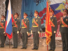 В Белогорске поздравили военнослужащих с Днем защитника Отечества