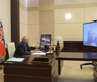 Путин заявил о высоком уровне организации голосования по поправкам