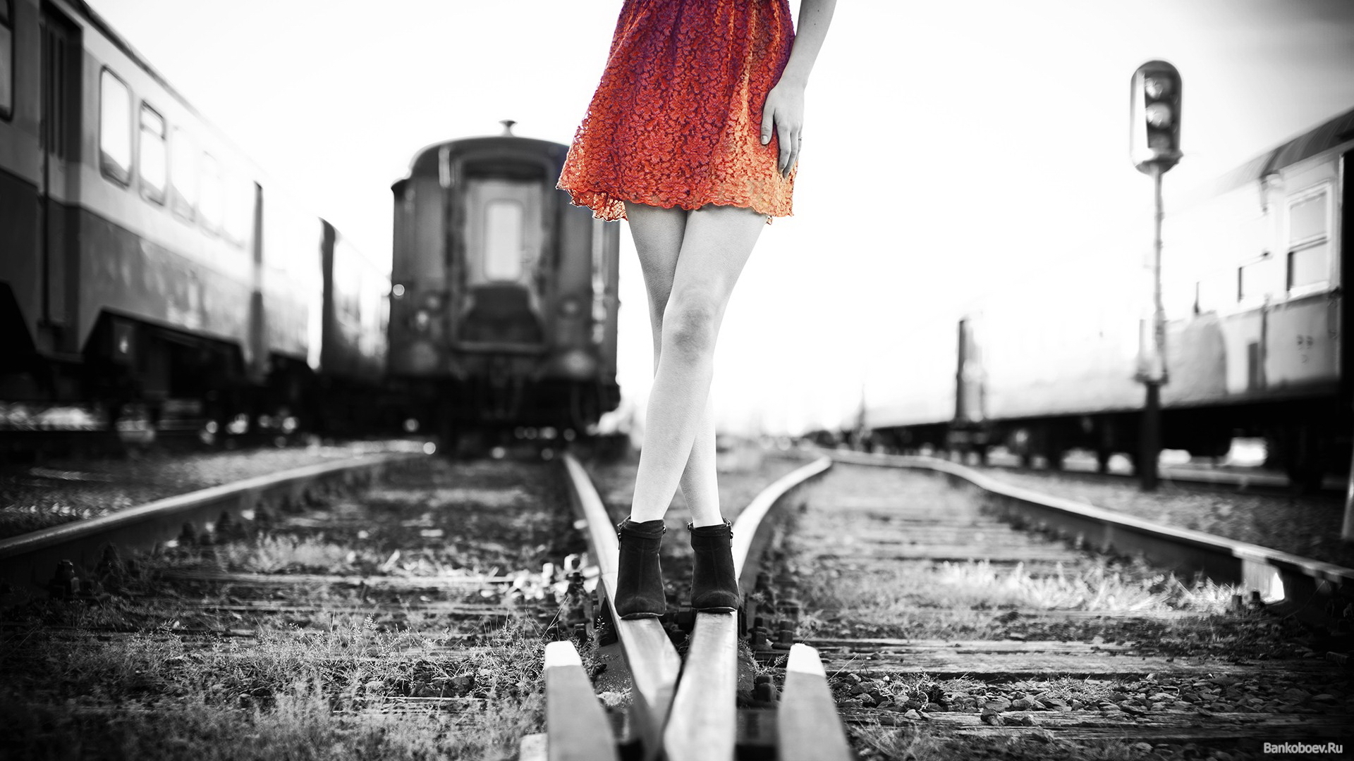 Ran train girl