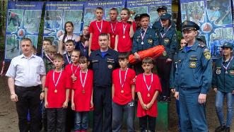 В Приамурье завершились областные соревнования «Юный спасатель-пожарный»