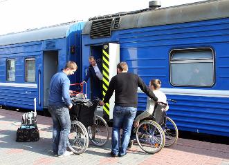 Пассажиры с ограниченными возможностями передвижения совершили вдвое больше поездок по Забайкальской магистрали с начала года