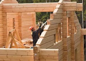 Минпромторг намерен развивать в России деревянное домостроение