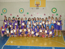 Баскетболистки школы №200 победили в Первенстве Белогорска