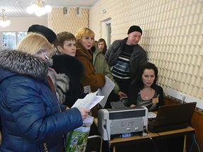 В центре занятости Белогорска набирали работников на ТОР
