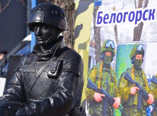 В Белогорске прошла "крымская весна"