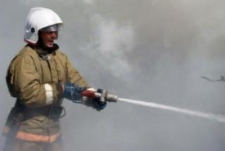 В Шимановске горел частный дом