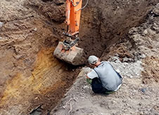 В Белогорске завершился ремонт канализационного коллектора по переулку Медицинский 