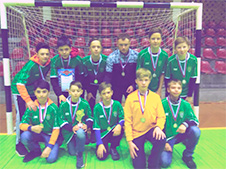 В Первенстве Приамурья по мини-футболу воспитанники школы футбола «Белогорец» заняли второе место