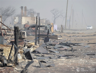 Общий ущерб от пожаров в Забайкалье оценили в миллиард рублей