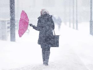 В Белогорске ожидается снег и сильный ветер