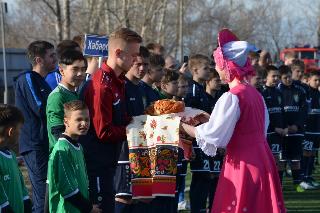 В Белогорске состоялось торжественное открытие Кубка Дальнего Востока по футболу