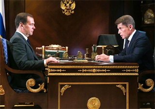 Врио главы Приморского края рассказал о встрече с Дмитрием Медведевым