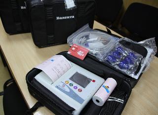 Скорая помощь Белогорска получила мобильные портативные электрокардиографы
