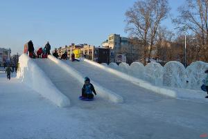Открытие снежного городка (фото 2)