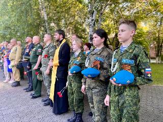 22 июня белогорцы почтили память погибших в годы Великой Отечественной войны минутой молчания