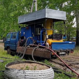 «Концепт» промывает систему отопления в МКД Белогорска