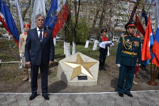 8 мая Аллея Славы Белогорска дополнилась новыми именами