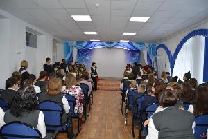 Новый актовый зал открыли в одной из школ Белогорска