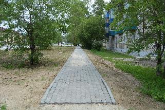 Тротуаров в Белогорске становится больше