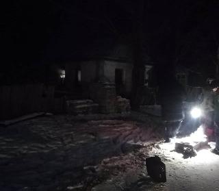 При пожаре в Белогорске погибла женщина