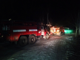 В Белогорском районе пожарные отстояли жилой дом