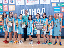 Юные спортсменки из Белогорска завоевали путевку на соревнования по баскетболу «КЭС-БАСКЕТ»