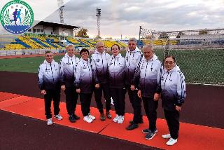Спортсмены из Белогорска оправились на VII Спартакиаду пенсионеров России