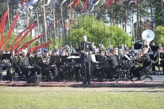 Оркестр штаба Тихоокеанского флота из Владивостока выступил для жителей Белогорска 