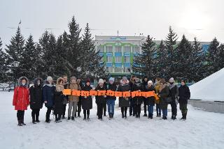 В Белогорске прошла акция «Оранжевая нить»