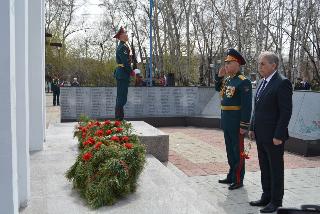 В Белогорске почтили память павших в Великой Отечественной войне