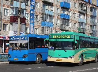 В Белогорске из-за пожара три недели проезд в автобусах будет за наличные 