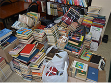Жителей Белогорска просят пока не нести книги для Серышевской библиотеки