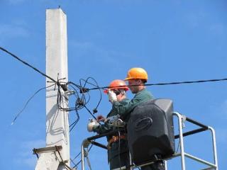 В Белогорске восстанавливают электроснабжение