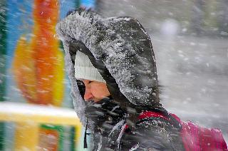 В Белогорске ожидается перепад температуры, снег и усиление ветра 