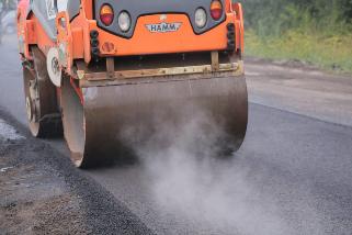 Из-за дождя в Белогорске корректируют сроки ремонта дорог 