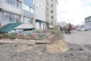 В Белогорске начался сезон ремонта дворов 
