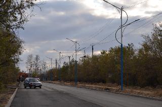 В Белогорске на 12,4 километра уличного освещения стало больше