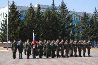 В Белогорске начались репетиции военного парада