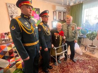 Наследники Великой Победы: в Белогорске поздравляют участников Великой Отечественной войны